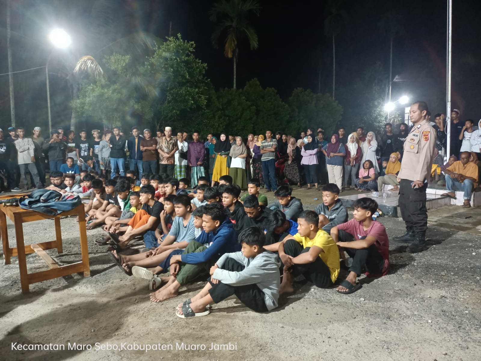 Hendak Tawuran, Puluhan Remaja Bawa Sajam di Muaro Jambi Diamankan Polisi