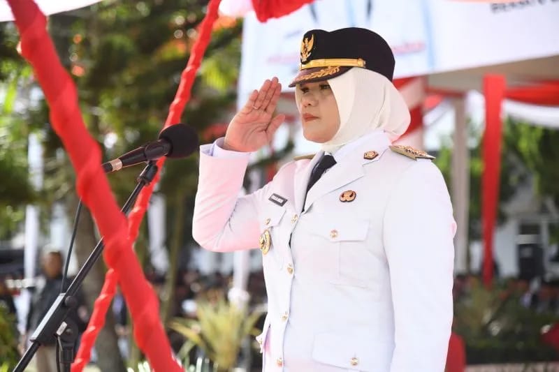 Seluruh Petugas Utama Peringatan HUT RI di Tanjabtim Jambi Perempuan