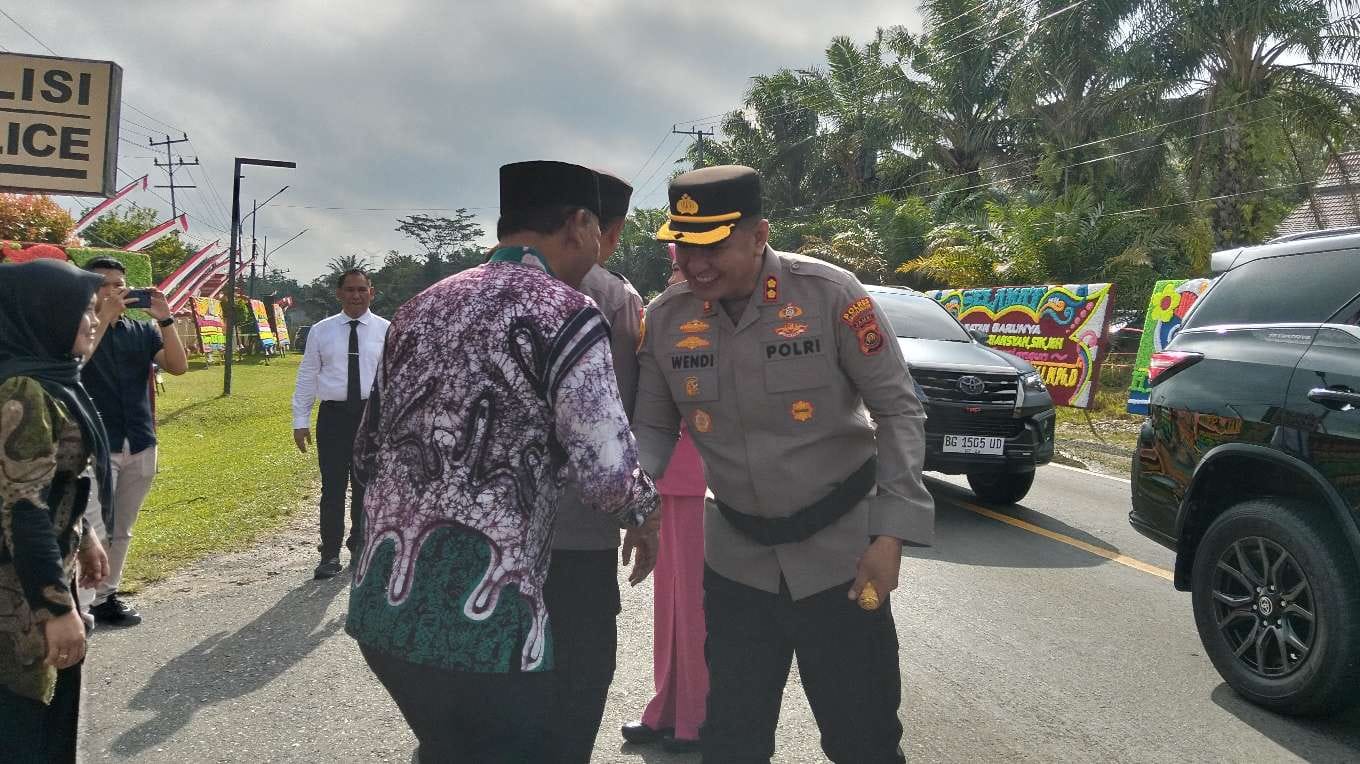 Bupati Hurmin Sambut AKBP Wendi Oktariansyah, Kapolres Sarolangun