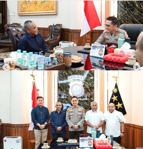 Perkuat Sinergi, PTPN IV Regional 4  Jambi-Sumbar dan Polda Jambi Kolaborasi Dukung Program Astacita