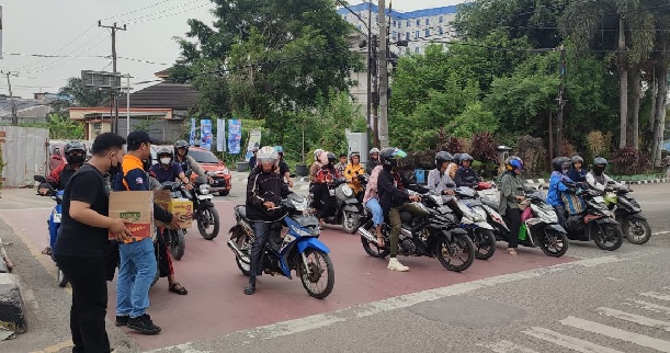 Ikatan Motor Honda Jambi Gelar Kegiatan Aksi Sosial Peduli dan Solidaritas 