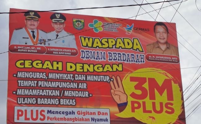 28 Warga Bungo Terjangkit DBD Medio Januari-Mei 2023