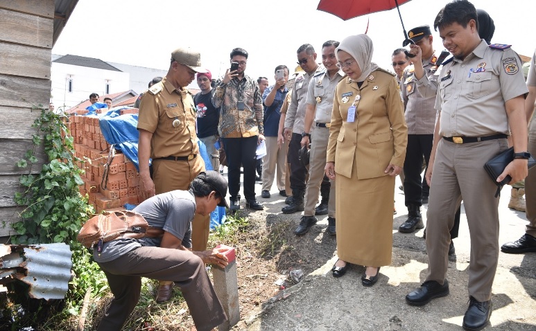 Minimalisir Sengketa Batas Tanah, Pemkot dan BPN Pasang 200 Patok Batas Tanah 