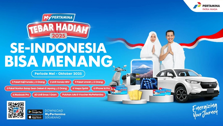 Isi BBM Pakai Aplikasi MyPertamina Bisa Tunaikan Haji Furoda Tanpa Antre, Mobil HRV, Iphone 16, Begini Caranya