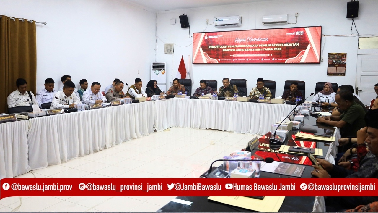 19 Ribu Pemilih Dinyatakan Tidak Memenuhi Syarat, Ditetapkan 59 Ribu Pemilih Baru di Jambi