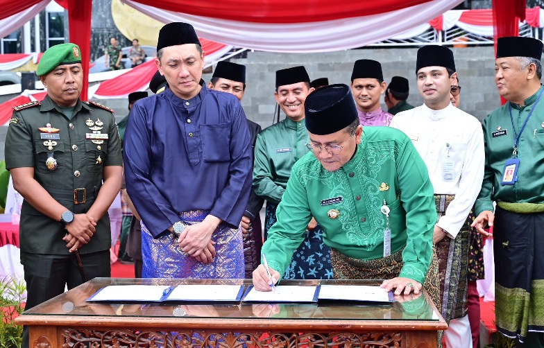 Pimpin HUT Kota Jambi, Wali Kota Maulana Paparkan Kerja Nyata Bangun Visi Kota Jambi Bahagia