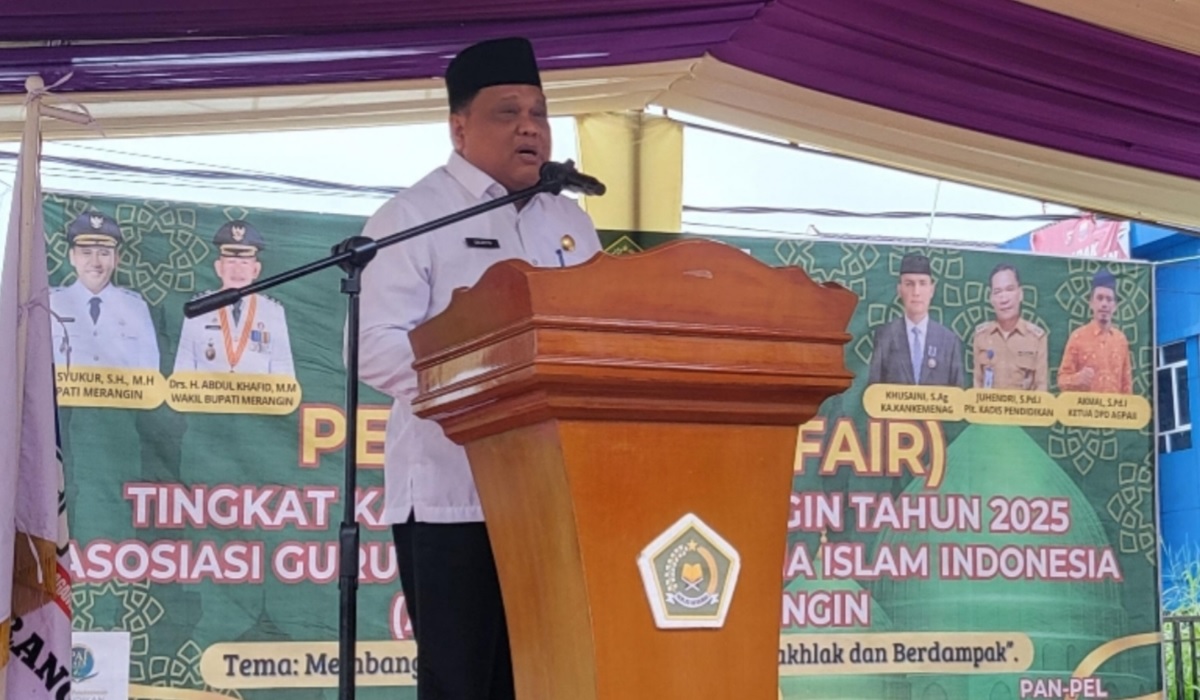 Pj Sekda Zulhifni Wakili Bupati Buka PAI Fair 2025, Harap Cetak Generasi Berakhlakul Karimah
