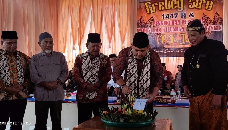 Wabup Merangin H A Khafidh Kukuhkan Ketua dan Pengurus PKJM