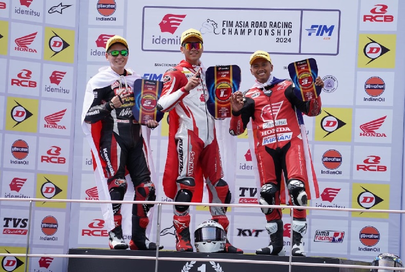 Raih Podium Tertinggi di ARRC Sepang, Pebalap Astra Honda Kokoh di Puncak Klasemen