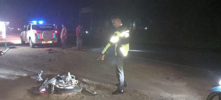 Laka Lantas di Pijoan, Seorang Pengendara Motor Tewas Setelah Ditabrak Truk