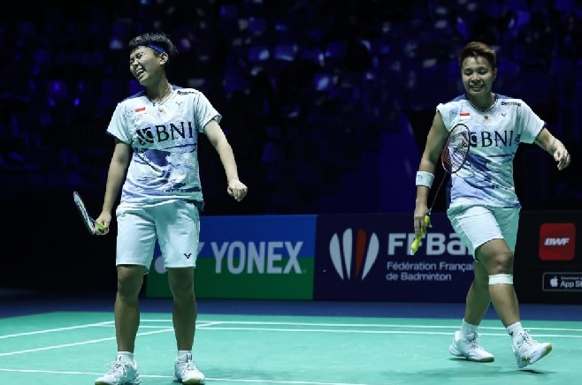 Apri/Fadia dan Rehan/Lisa Wakili Indonesia Final Hylo Open 2023