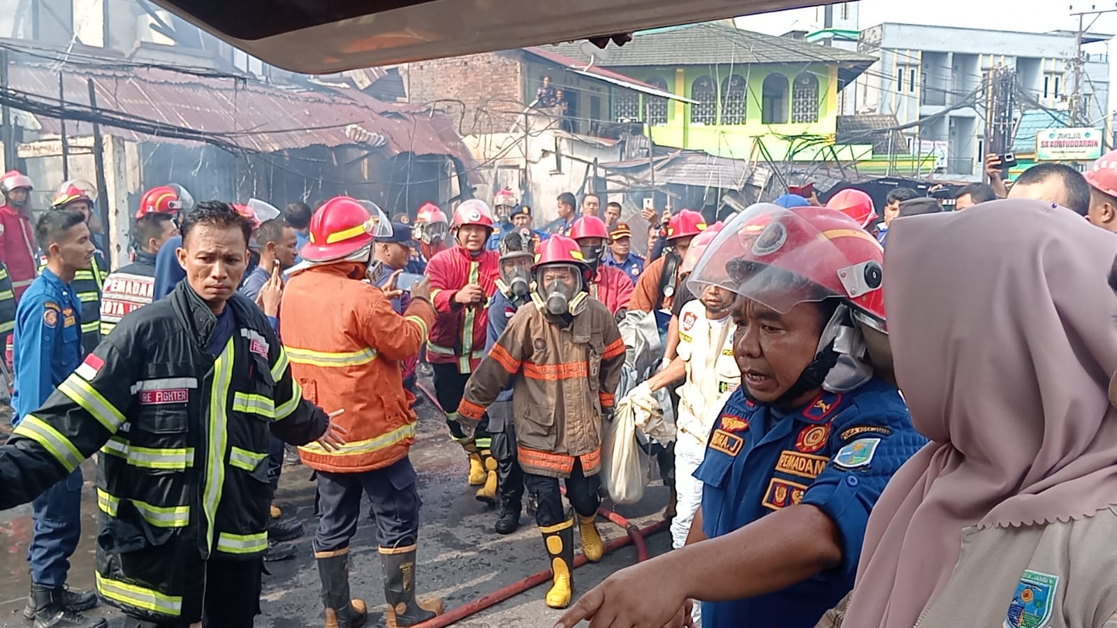 Kebakaran Hebat di Beringin Memakan Korban Jiwa