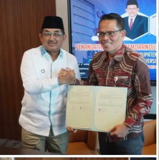 Pemkab Tanjab Barat dan Unja Teken Perpanjangan Kerja Sama di Bidang Pertanian, Perkebunan, dan Peternakan