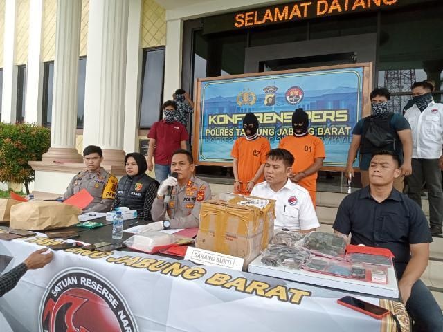 Polres Tanjabbar Amankan 1 Kilogram Narkoba Jenis Sabu- Sabu Dari Medan 