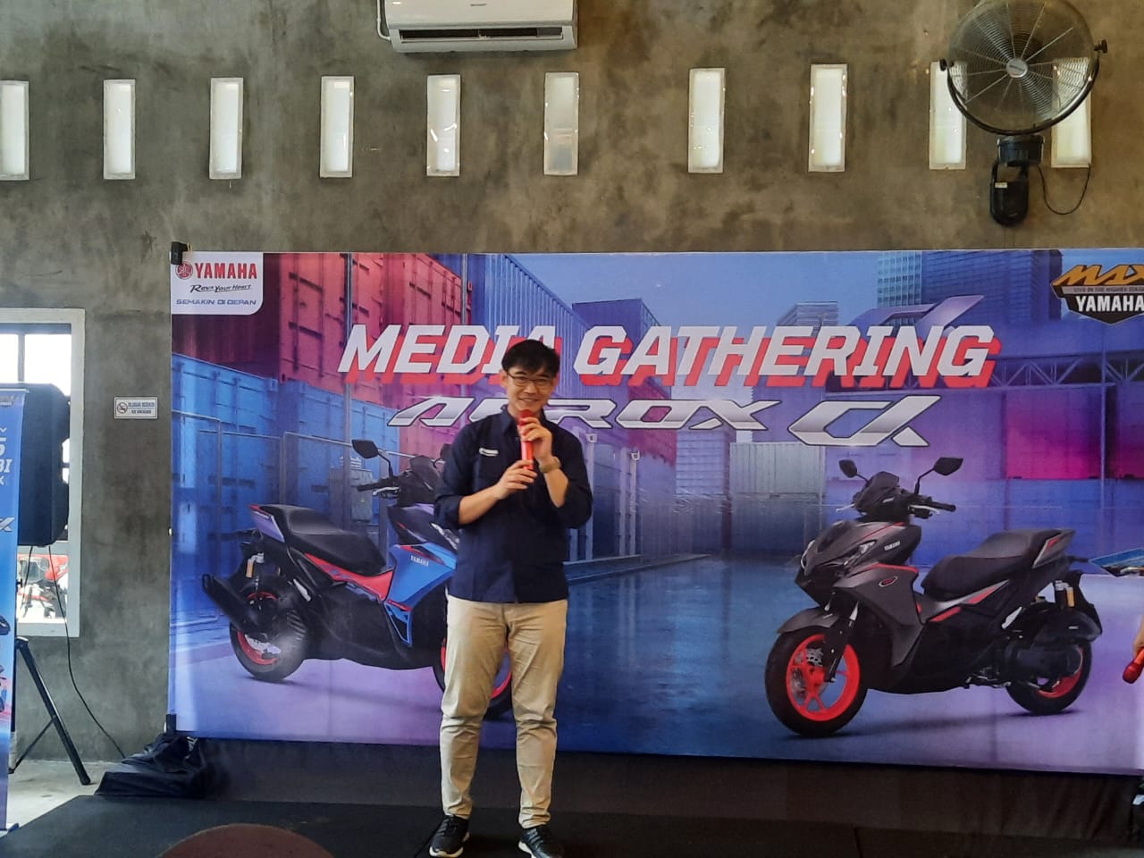 Yamaha Jambi Perkenalkan Aerox Alpha Kepada Jurnalis