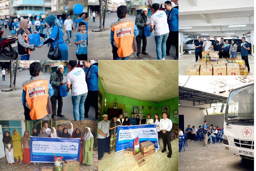 BRI Cabang Jambi Maknai HUT ke-130 dengan Aksi Nyata Kepedulian Sosial