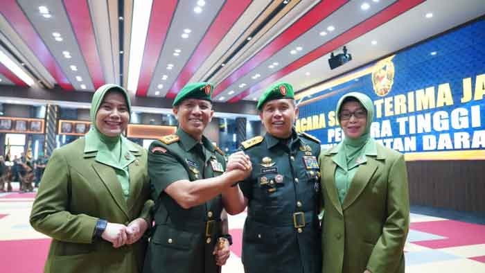  Mayjen TNI Yanuar Adil Resmi Jabat Pangdam II Sriwijaya Gantikan Alumni SMA 3 Kota Jambi