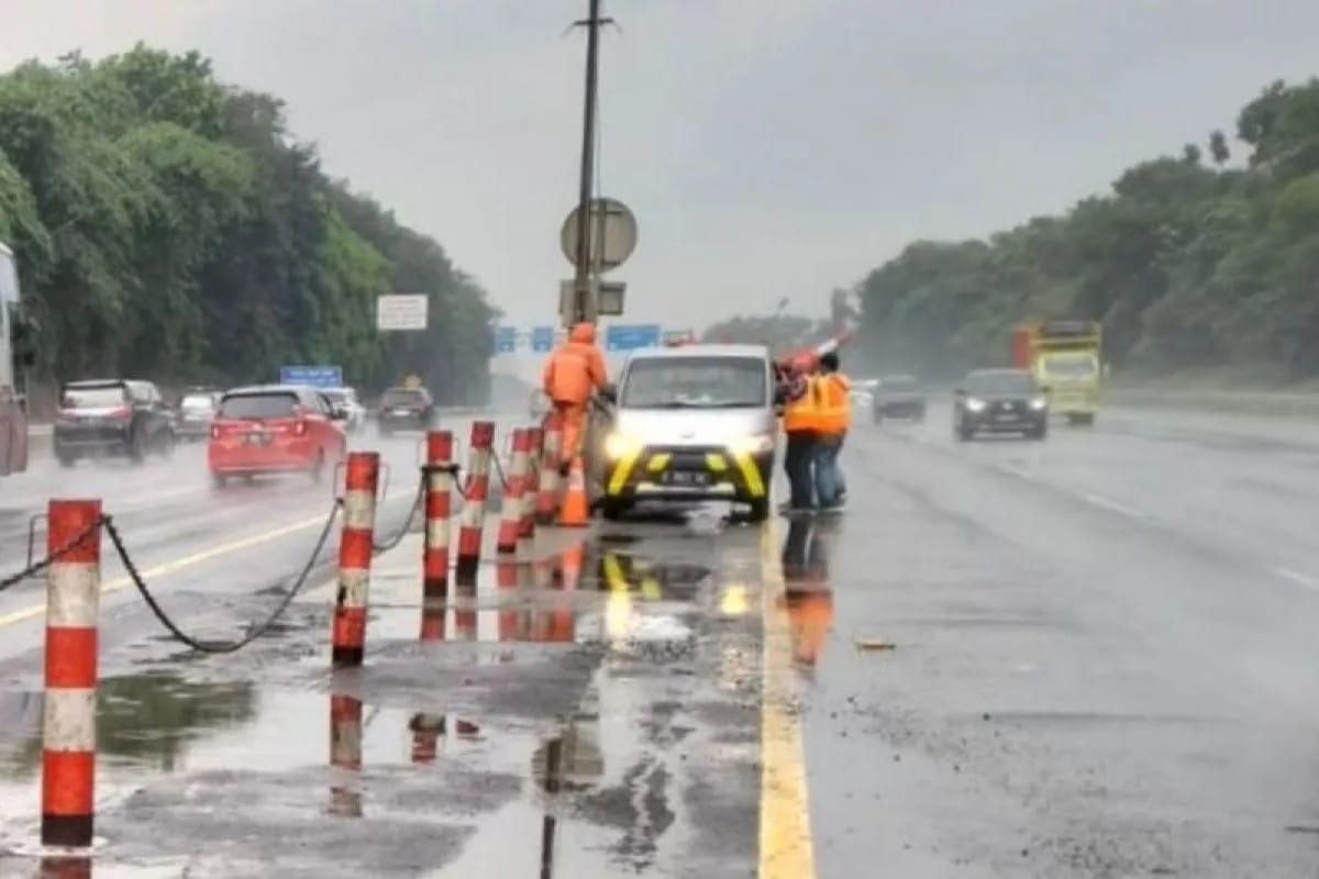 Diskresi Kepolisian, Contraflow Arah Cikampek Tol Japek Dihentikan