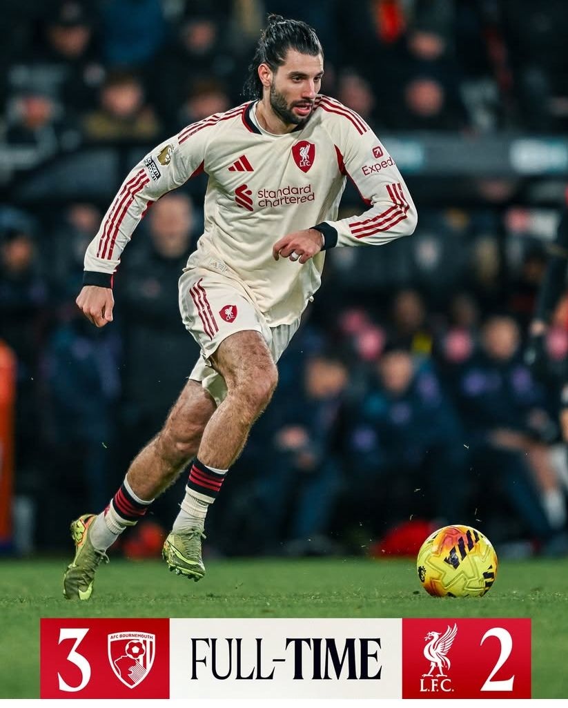 Liverpool Tersungkur, Dihajar Bournemouth 3-2