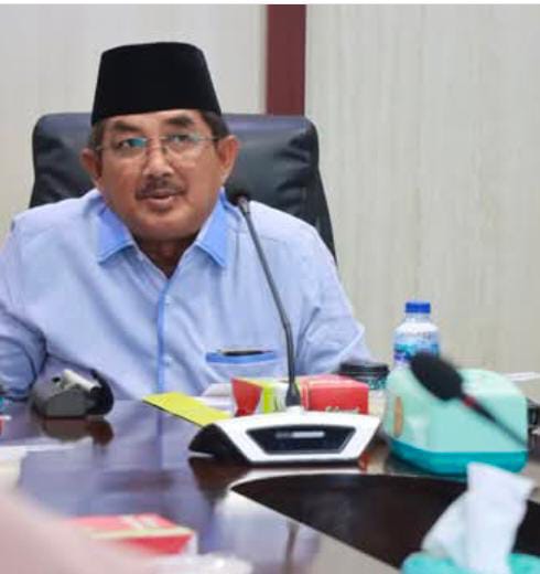 Bupati Tanjab Barat Ikuti Rakor Pengendalian Inflasi Bersama Mendagri