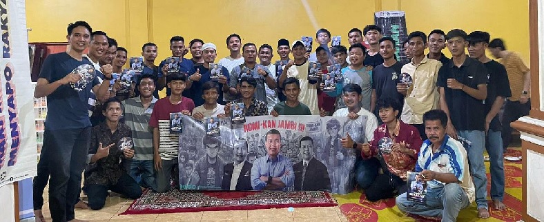 Milenial Sarolangun Deklarasikan Dukungan untuk Romi Hariyanto di Pilgub Jambi