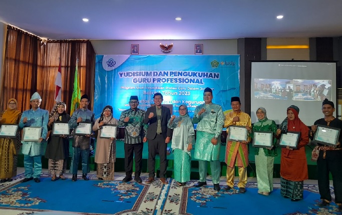 FTK UIN STS Jambi Lepas 154 Guru Profesional PPG Batch 1 Tahun 2023