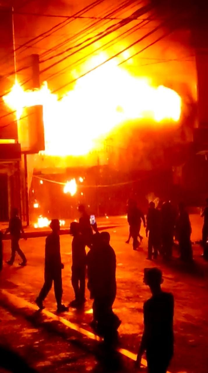 Pasar Parit 1 Kuala Tungkal Kebakaran lagi