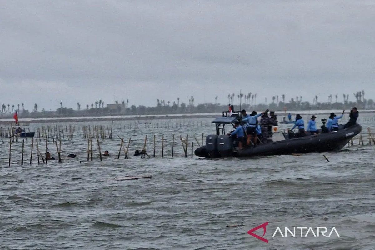 Pembongkaran Pagar Laut di Tangerang Sudah Mencapai 18,7 KM