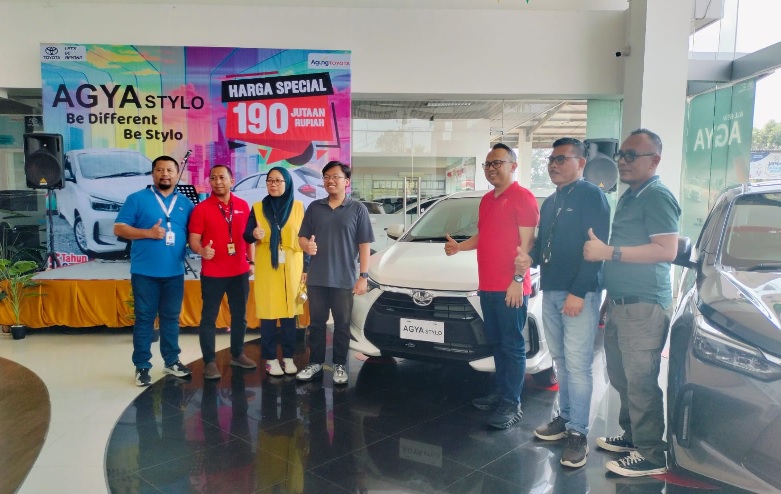 Agung Toyota Jambi Hadirkan Agya Stylo, Dengan Penambahan Aksesoris Geniune Part