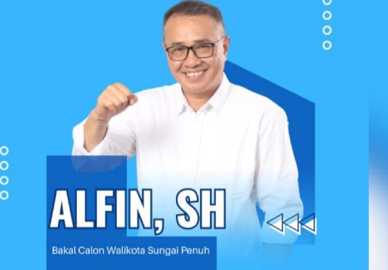 Survei Terbaru Bakal Calon Walikota Sungai Penuh Alfin, Begini Hasilnya