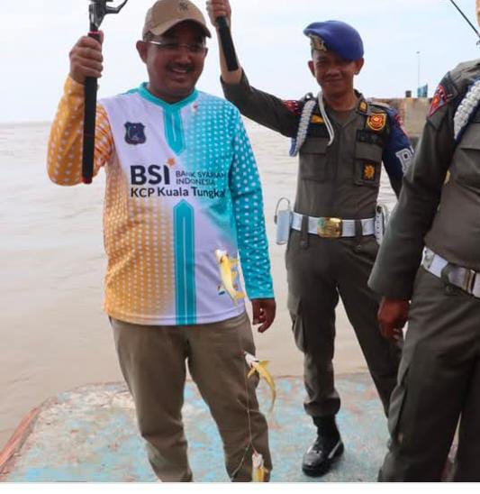 Pemkab Menggelar Lomba Mancing antar Forkopimda & OPD