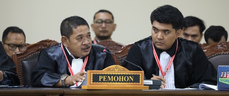 Sidang PHPU Merangin, Nalim-Nilwan Persoalkan Penggunaan Fasilitas Negara