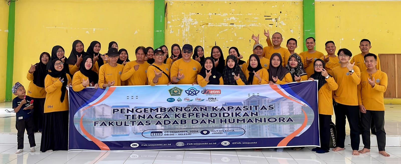 Dorong Peningkatan Pelayanan, Fakultas Adab dan Humaniora UIN STS Jambi Adakah Pengembangan Kapasitas Tendik