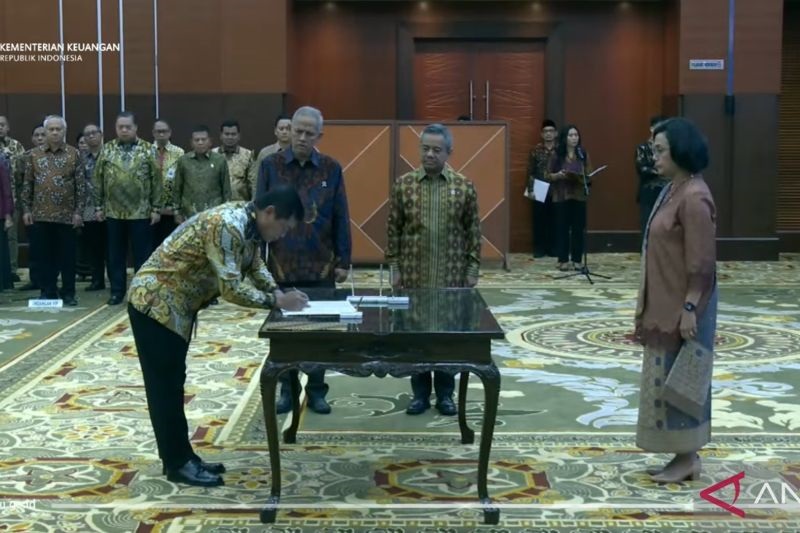 Sri Mulyani Lantik 22 Pejabat Termasuk Dirjen Pajak dan Dirjen Bea Cukai Baru, Berikut Nama-Namanya