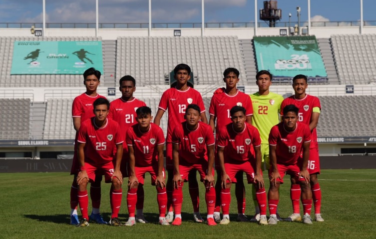 Tiket Pertandingan Timnas Indonesia U-20 vs Korea Selatan U-20 di Seoul EOU Cup 2024 Ludes