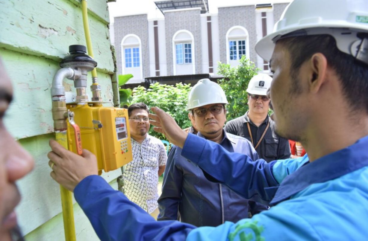 Tambahan City Gas Khusus Alam Barajo dan Kota Baru Sebanyak 15 Ribu Sambungan Baru