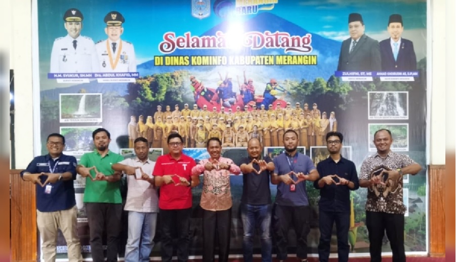 Bupati Merangin Terus Membangun Sinergi Bersama Telkomsel