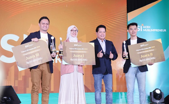 BSI Dukung Pengembangan Ekosistem Kewirausahaan Lewat Talenta Wirausaha BSI dan BSI Aceh Muslimpreneur
