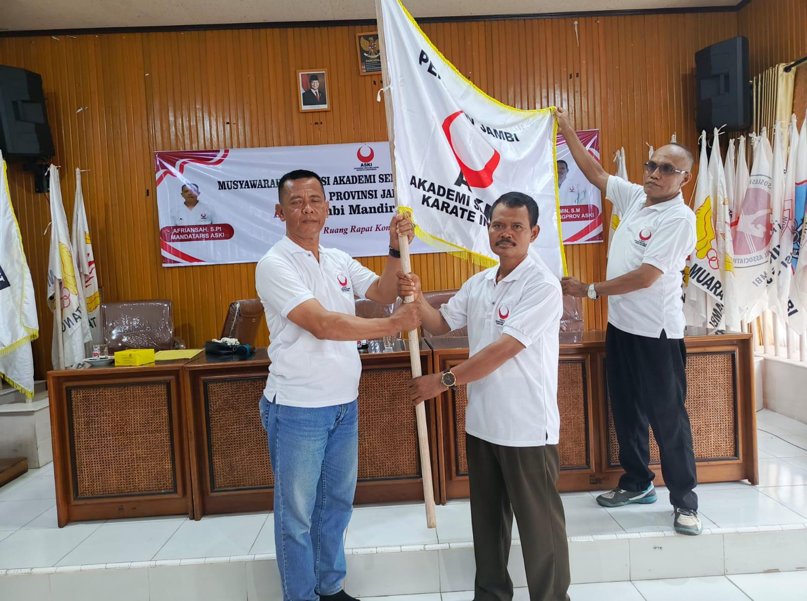 Musprov ASKI Pengprov Jambi, Wagimin, S.M Terpilih Sebagai Ketua