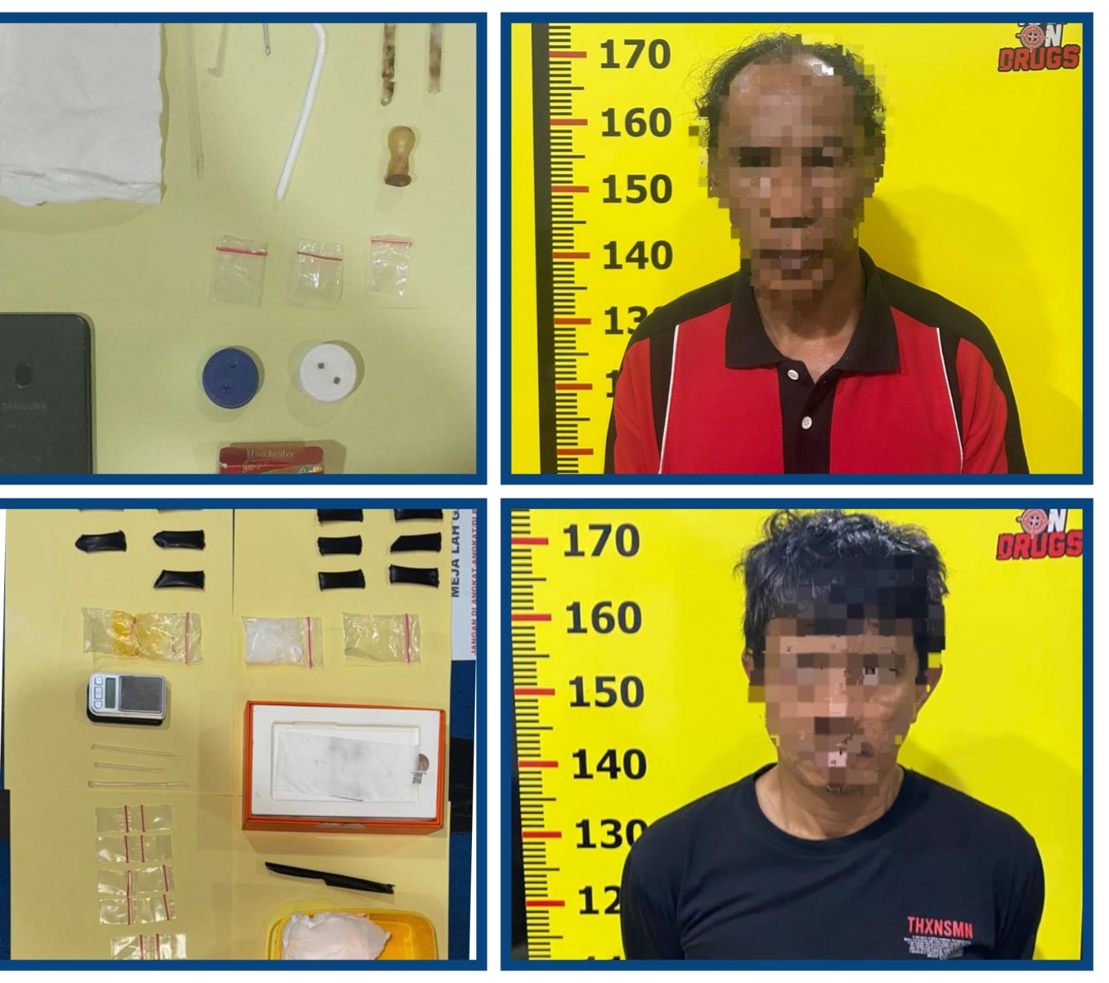 Polres Kerinci Tangkap Dua Pengedar Sabu, Sita Lebih dari 28 Gram