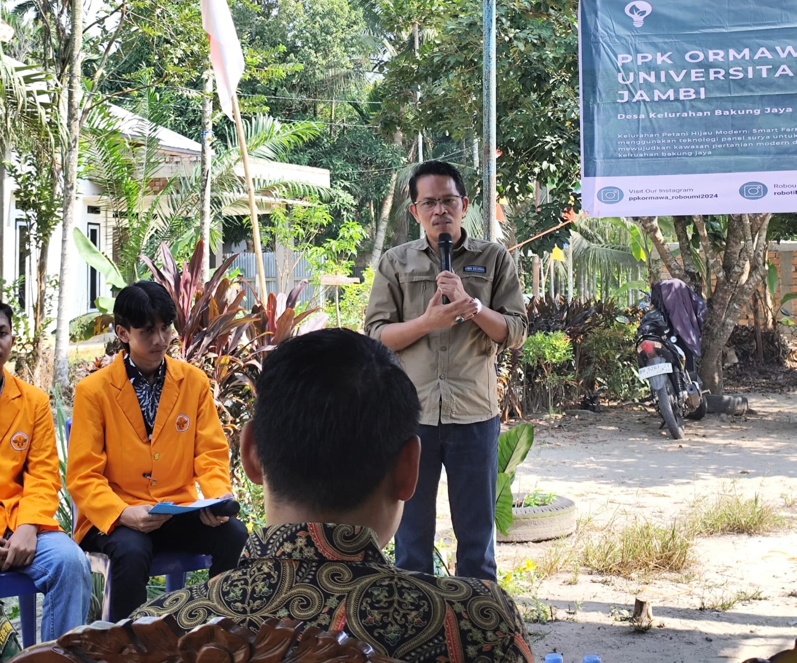 Rektor UNJA Resmikan Lahan Pertanian Modern di Kelurahan Bakung Jaya