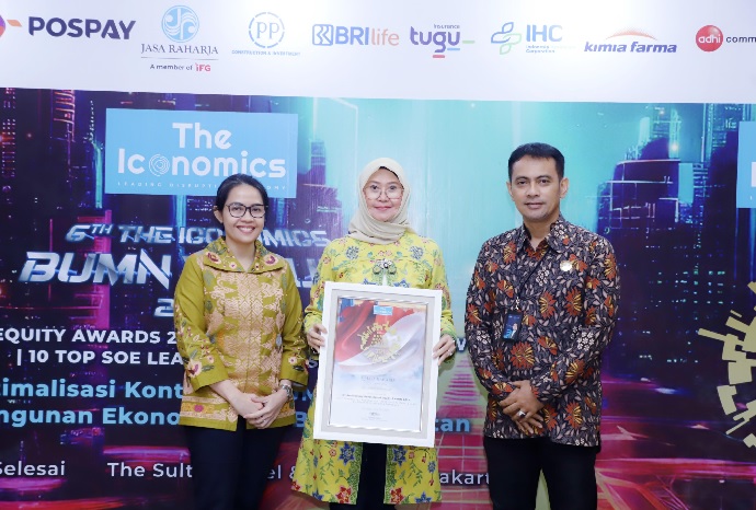 Jasa Raharja Raih Penghargaan di 6th Anniversary Indonesia BUMN Awards 2024