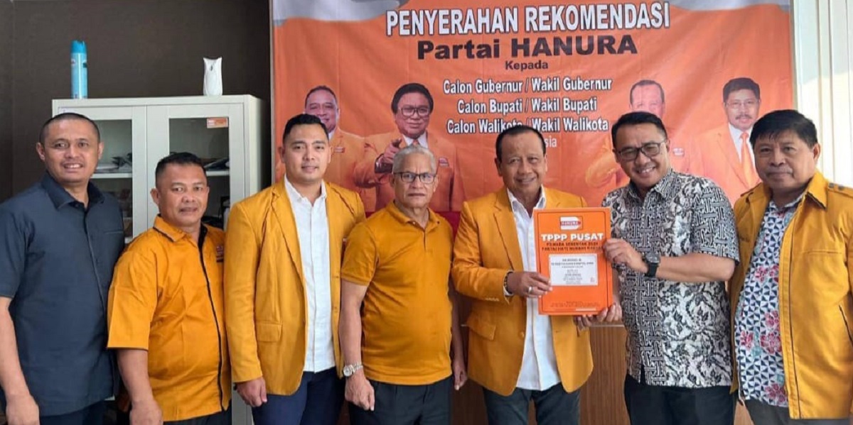 Hanura Resmi Rekomendasikan Alfin-Azhar di Pilwako Sungai Penuh