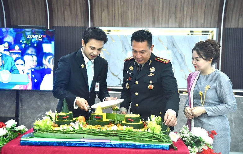 Dari Upacara Hingga Tumpeng Syukur: Polresta Jambi bersama Pemkot Jambi Rayakan HUT Bhayangkara Ke-79