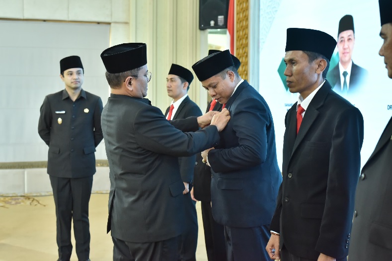 Lantik Pimpinan Baru Baznas Kota Jambi, Maulana Warning Soal Integritas