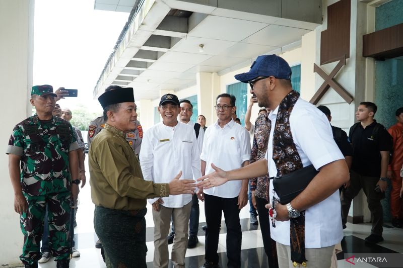 Wakil Menteri Kebudayaan Tinjau Pemugaran Candi Muaro Jambi