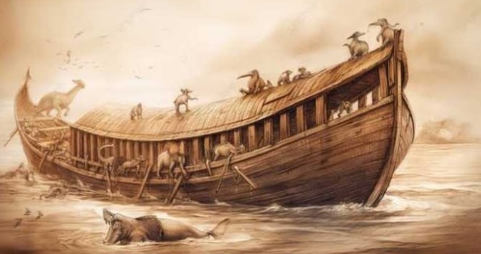 Nabi Nuh AS, Membuat Kapal Besar Saat Musim Kemarau