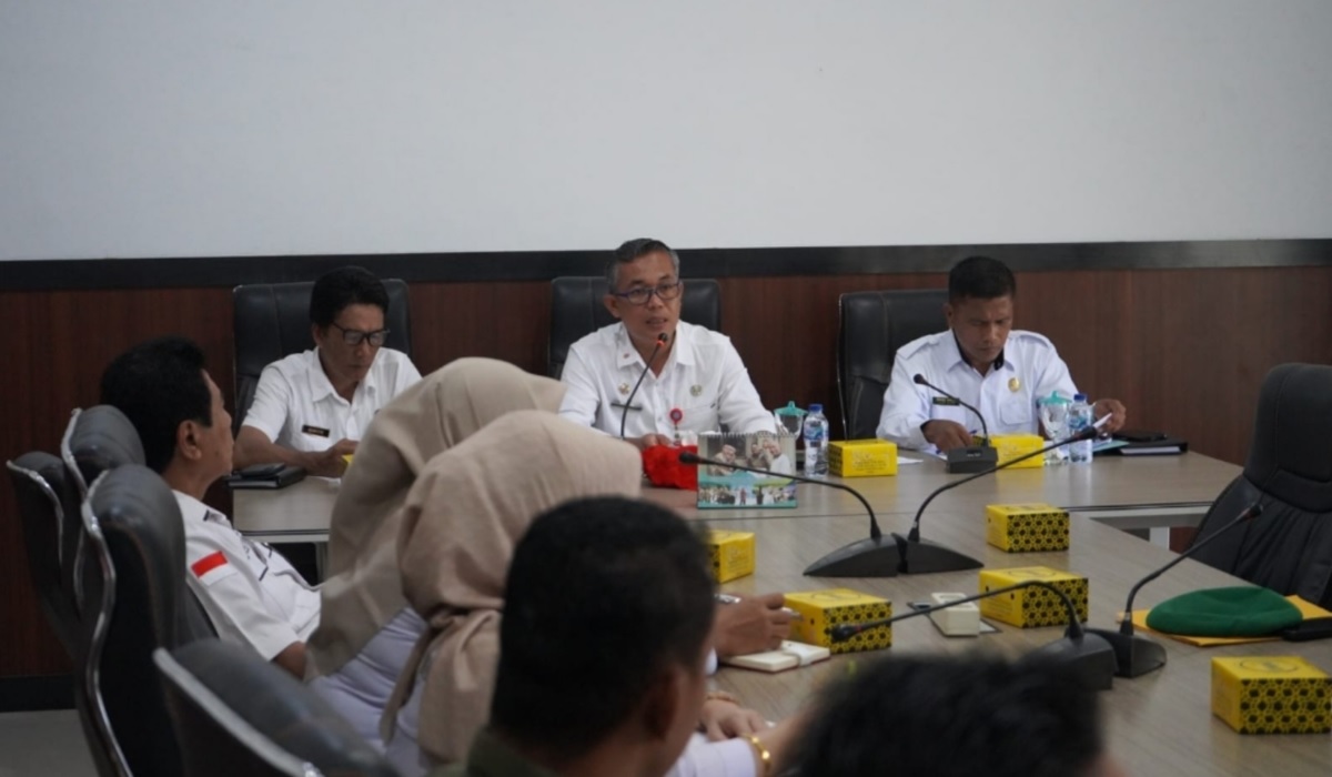 Bupati M Syukur Pimpin Rapat Persiapan Hari Pahlawan 10 November