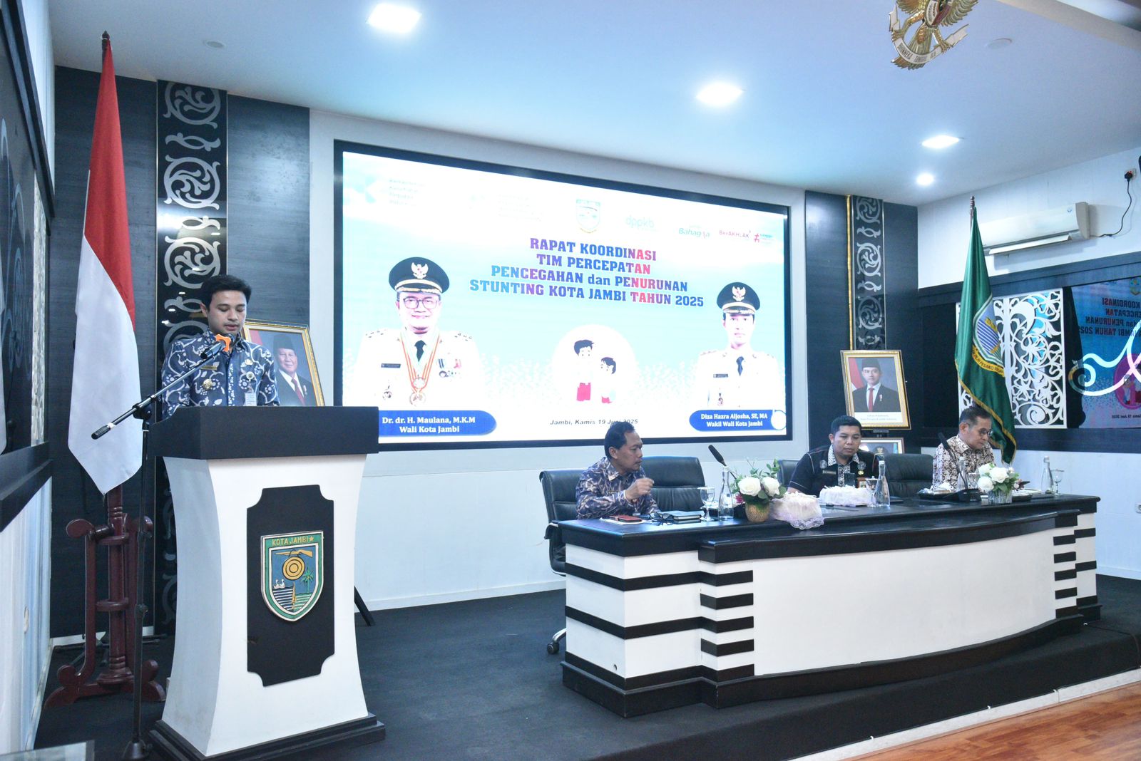 Gelar Rakor TP3S, Pemkot Jambi Kumpulkan Stakeholder Bahas Strategi Penurunan Stunting