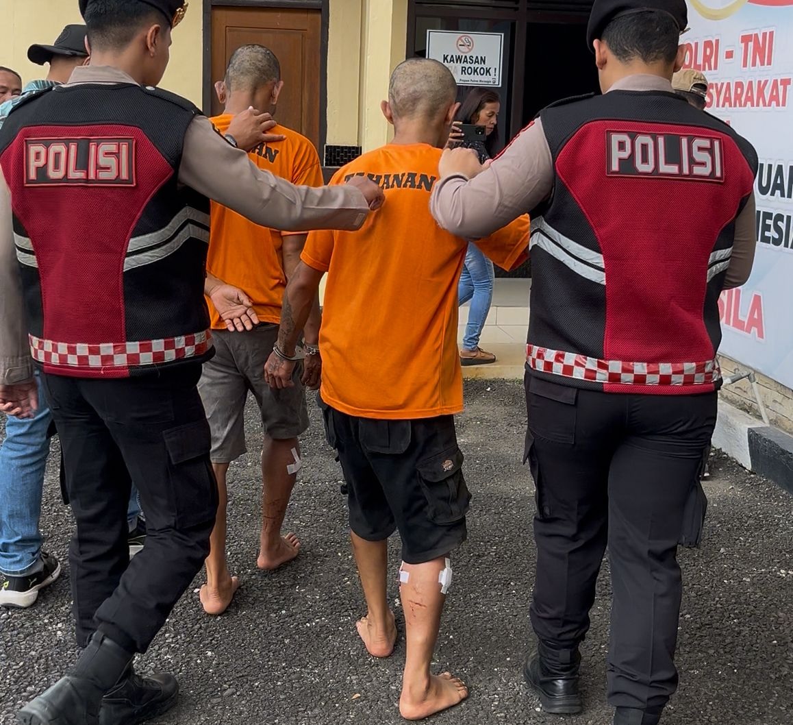 Melawan Saat Ditangkap, Dua Perampok Dihadiahi Timah Panas